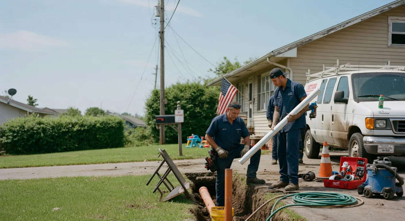 Drain Cleaning in Crowder, OK near me